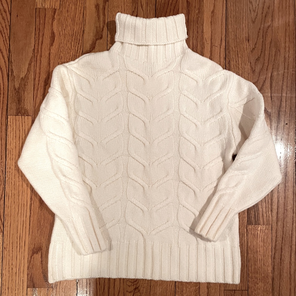 Aritzia Cream Wilfred “Champeaux” Sweater XXS